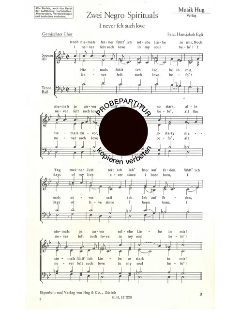 2 Negro-Spirituals